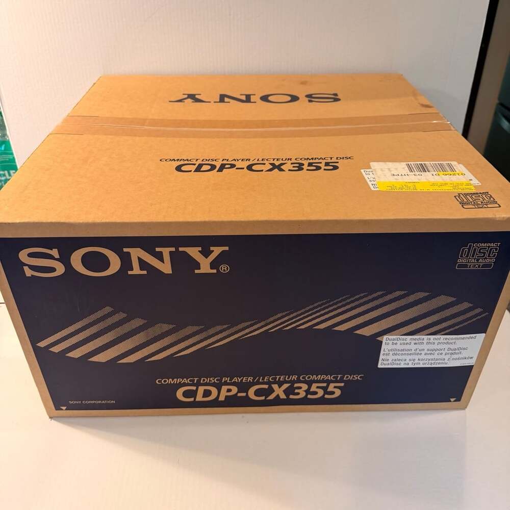 Sony CDP-CX355 Compact Disc Player 300 Disc Changer Brand New In Box NIB
